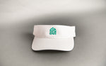 white visor cap